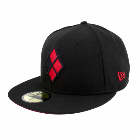 Harley Quinn Logo New Era 59Fifty Fitted Hat